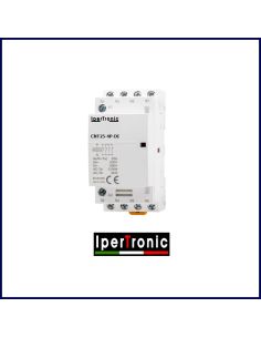Contattore 25A Modular 4Poli No 230V