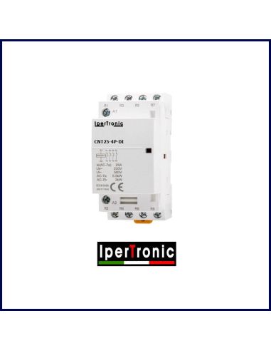 Contattore 25A Modular 4Poli No 230V