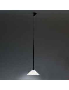 Aggregato Solo Diffusore Cono Opalino Bianco