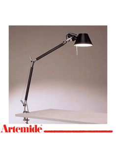 Artemide Tolomeo Lampada Da Tavolo Nera Con Morsetto Scrivania