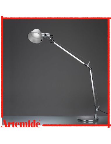 Artemide Tolomeo Led Lampada Da Tavolo Alluminio Con Base 2700K