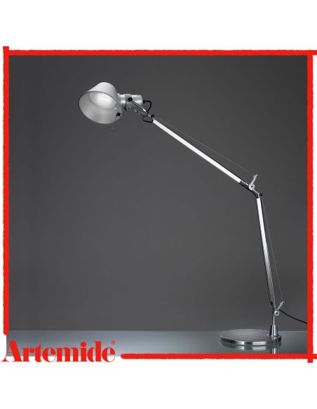 Artemide Tolomeo Led Lampada Da Tavolo Alluminio Con Base 2700K