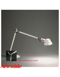 Artemide Tolomeo Mini Lampada Tavolobianca Con Supporto Fisso