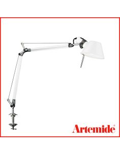 Artemide Tolomeo Mini Bianca Con Morsetto Per Scrivania