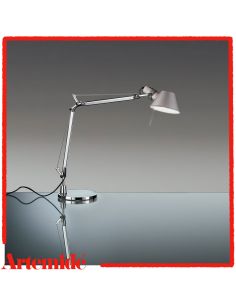 Artemide Tolomeo Mini Led 2700K In Alluminio Con Base Diametro 20Cm