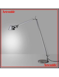 Artemide Tolomeo Reading Terra Alluminio Completa Di Base