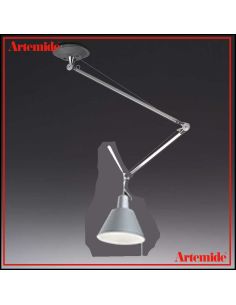 Tolomeo Decentrata A Sospensione Diffusore In Alluminio Da 200Mm