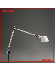 Lampada Parete Artemide Tolomeo Bianca Completa A004420