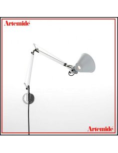 Artemide Tolomeo Micro Parete Alluminio Lampada Completa A010900