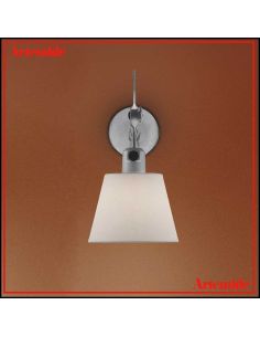 Lampada Artemide Tolomeo Diffusore 18 Parete In Raso Originale Completa