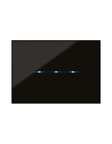 Placca Youngtouch Nero Assolut.3Com