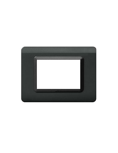 Placca Tecn.44 Grigio Scuro Luc. 3M