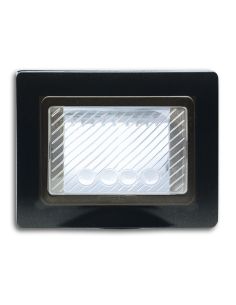 Placca Ip55 Nera Membrana    S44 3M