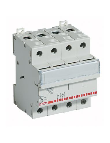 Btdin - Portafusibile Sezionabile 3Pn 32A