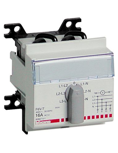 Btdin - Commutatore Voltmetrico 7 Posizioni
