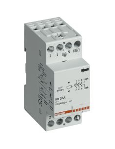 Btdin - Contattore 2No 230V 40A Bob24vac