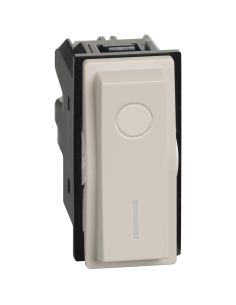 L.Now - Interruttore 2P 16Ax Sabbia