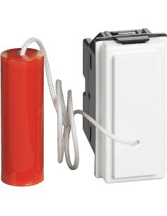 L.Now - Pulsante 1P No 10A A Tirantebianco