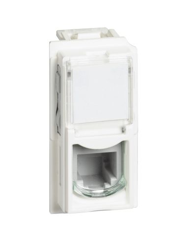 L.Now - Connettore Rj11 (4/6) K10 Bianco