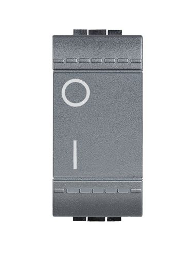 Ll - Interruttore 2P 16A 1M Antracite