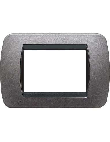 Living Int - Placca 3 Posti Grafite