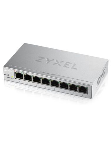 Switch Zyxel 8P Lan Gigabit Zyxel Gs1200-8-Eu0101f Unmanaged Plus 8P Gigabit