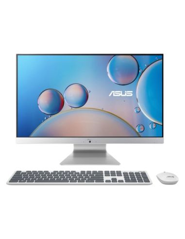 All In One Asus Vivo Aio 27 M3700wyak-Wa027w Bianco 27 Ryzen R5-5625U 16Gb Ssd512gb  1Tb Tastiera Mouse W11