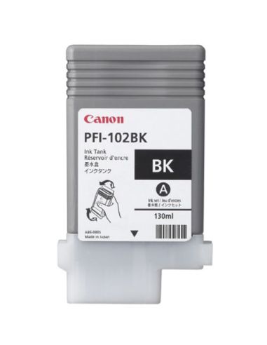 Canon Serbatoio Inch. Nero Pfi-102Bk Singolo (130Ml) 0895B001 X Ipf 610/710/720/605/510