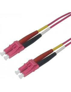 Vpc-M4d1lclc0010 - Fiber Patch Cord Om4 Multimode  Heather Violet 1.6 Mm Dupzip, Lc/Upc-Lc/Upc, 1.0 Meter