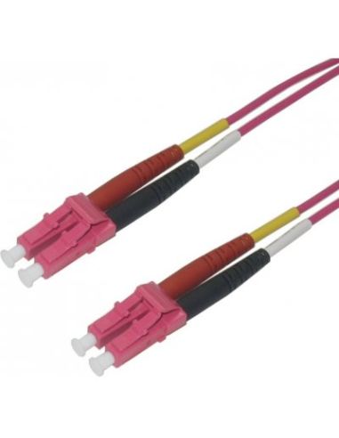 Vpc-M4d1lclc0010 - Fiber Patch Cord Om4 Multimode  Heather Violet 1.6 Mm Dupzip, Lc/Upc-Lc/Upc, 1.0 Meter
