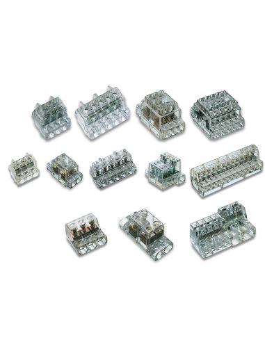 Morsettiera Unipolare A 5 Vie Sez.16Mmq Din