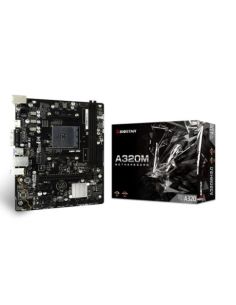 Mb Biostar Amd A320mh 2.0 A320 Am4 2Ddr4 VgaHdmi Pcie, 4*Sata,M.2 Matx