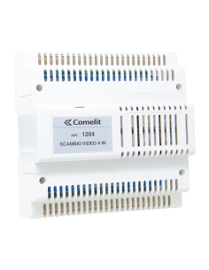 Scambio Audio-Video4 In (8 Moduli Din)