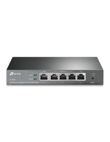 Router Tp-Link Er605(Tl-R605)Gigabit Multiwan Safestream Vpn Router 1P Gigabit Wan,3P Gigabit Wan/Lan,1P Gigabit Lan Sdn Omada