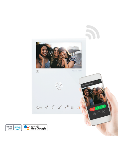 Videocitofono Mini Vivavoce Wi-Fi 2Fili