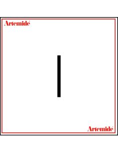 Artemide Alphabet Of Light Lampada Da Parete 'I' Lowercase E Solo Supporto 2