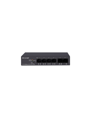 Switch 4 Porte Poe  2 Uplink 10/100