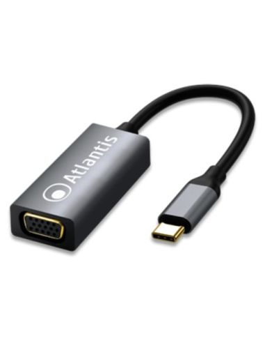 Adattatore Atlantis A04-Tc_Vga Da Usb Type_C A Vga