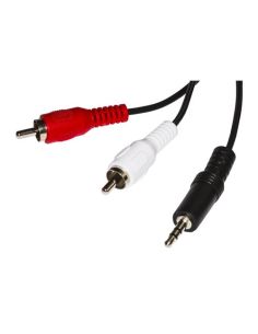 Cavo Audio Link Connettori 3,5Mm/2X Rca M/M 1,8Mt