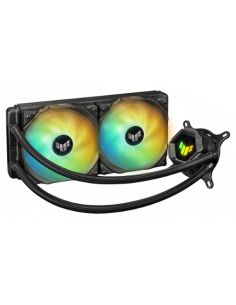 Diss A Liquido Asus Tuf Gaming Lc 240 Argb Sync Pwm 2*120X120x25 Mm 29Dba 2000Rpm