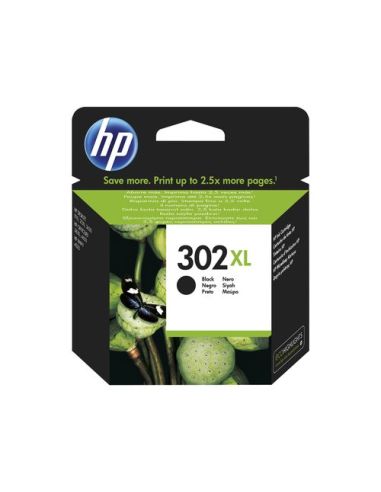 Ink Hp F6u68ae N.302Xl Nero X Hp Aio 1110 2130 3630 3636 4520 3830 3831 3834 3835 4650 4527 4657 5230