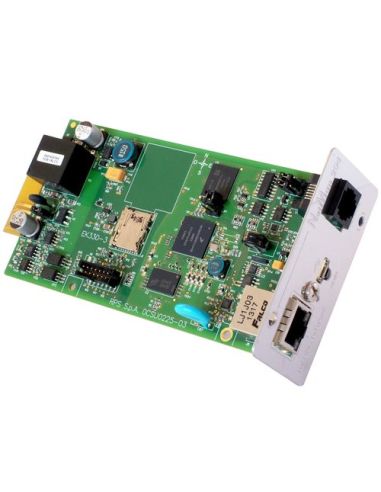 Riello Netman 204 4Gb Scheda Di Rete Lan 10/100 Mb 4Gb X Protocolli Tcp /Ip , Http Https, Ssh,Snmpv1/V2/V3,Modbus/Tcp E Bacne/Ip