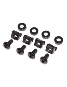 Kit Link 50 Viti, Dadi E Rondelle Per Installazioni Su Armadi Rack 19 Colore Nero