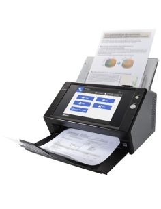 Scanner Fujitsu N7100e A4 Scanner Di Rete Con Led Ethernet Gigabit Touchscreen Adf Duplex Da 25 Ppm/50 Ipm - Pa03706-B301