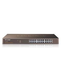 Switch Tp-Link Tl-Sg1024 24P Lan Gigabit Desktop 10/100/1000Mbps Rackmountable Rj45 Case Acciaio