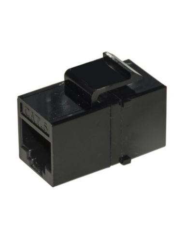 Adattatore Passante 2X8 Poli Rj45 Utp Non Schermato Cat.6 Con Ganci Per Pannelli