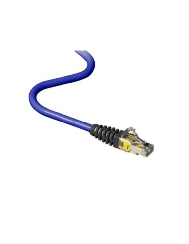Bretella Di Connessione Schermata S/Ftp Plug/Plug  Rj45 Profilo Ridotto Categoria 6 250Mhz Lunghezza 1M, 26 Awg, Lszh Colore Blu