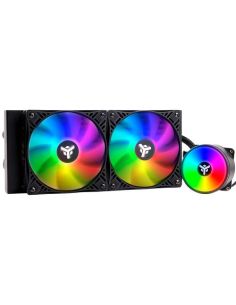 Cooler Itek  Evoliq 240 Rainbow 240Mm (Raff. A Liquido) Skt Universale - Pwm -  Itlcevor240