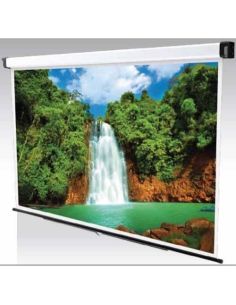 Schermo Proiezione A Molla So Dream 200X210cm Standard Size Tela Balta Bianca