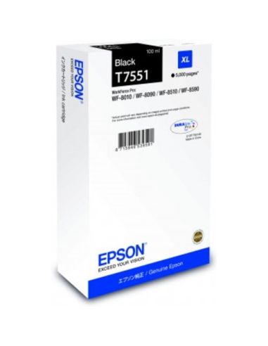 Ink Epson C13t755140 Nero Xl X Wf-8010Dw Wf-8510Dwf